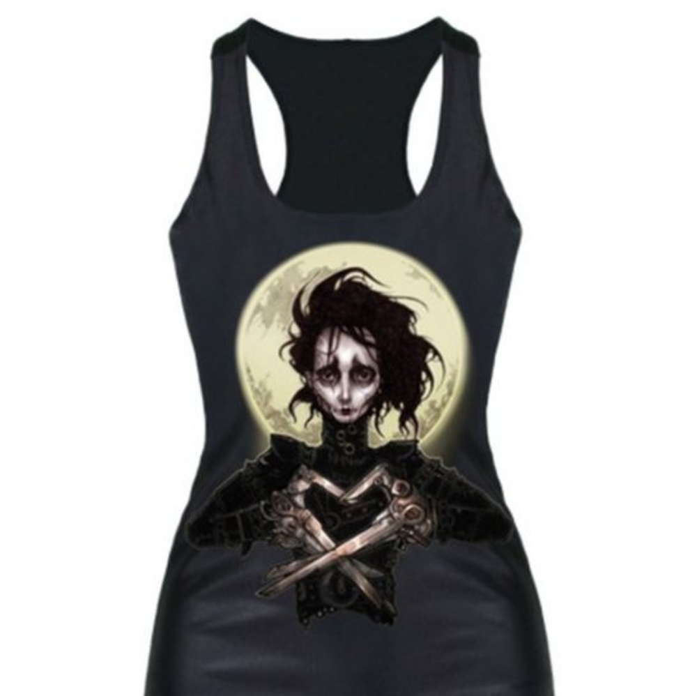 Edward Scissorhands Art Tank